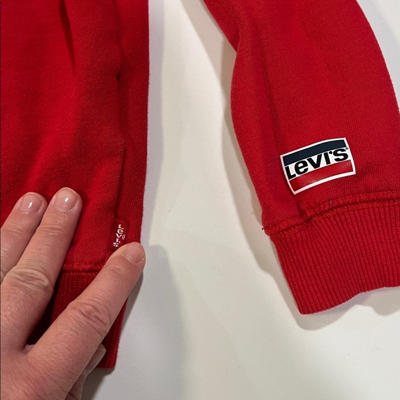 Levi's - Red Kids Sweatshirt with Mickey Mouse, Levi collab - Picture 4 of 5